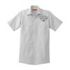 Short Sleeve Striped Industrial Work Shirt Short Sleeve Striped Industrial Work Shirt Thumbnail