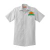 Short Sleeve Striped Industrial Work Shirt Short Sleeve Striped Industrial Work Shirt Thumbnail