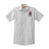Short Sleeve Striped Industrial Work Shirt Short Sleeve Striped Industrial Work Shirt Thumbnail