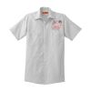 Short Sleeve Striped Industrial Work Shirt Short Sleeve Striped Industrial Work Shirt Thumbnail