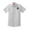 Short Sleeve Striped Industrial Work Shirt Short Sleeve Striped Industrial Work Shirt Thumbnail