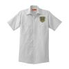 Short Sleeve Striped Industrial Work Shirt Short Sleeve Striped Industrial Work Shirt Thumbnail