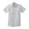 Short Sleeve Striped Industrial Work Shirt Short Sleeve Striped Industrial Work Shirt Thumbnail
