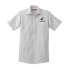 Short Sleeve Striped Industrial Work Shirt Short Sleeve Striped Industrial Work Shirt Thumbnail