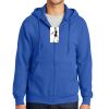 Tall Essential Fleece Full Zip Hooded Sweatshirt Thumbnail