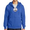Tall Essential Fleece Full Zip Hooded Sweatshirt Thumbnail