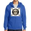 Tall Essential Fleece Full Zip Hooded Sweatshirt Thumbnail