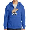 Tall Essential Fleece Full Zip Hooded Sweatshirt Thumbnail