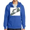 Tall Essential Fleece Full Zip Hooded Sweatshirt Thumbnail