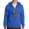 Tall Essential Fleece Full Zip Hooded Sweatshirt Tall Essential Fleece Full Zip Hooded Sweatshirt Thumbnail