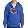 Tall Essential Fleece Full Zip Hooded Sweatshirt Tall Essential Fleece Full Zip Hooded Sweatshirt Thumbnail