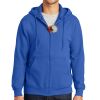 Tall Essential Fleece Full Zip Hooded Sweatshirt Thumbnail