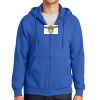 Tall Essential Fleece Full Zip Hooded Sweatshirt Thumbnail