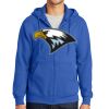 Tall Essential Fleece Full Zip Hooded Sweatshirt Thumbnail