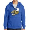 Tall Essential Fleece Full Zip Hooded Sweatshirt Thumbnail