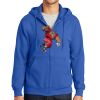 Tall Essential Fleece Full Zip Hooded Sweatshirt Tall Essential Fleece Full Zip Hooded Sweatshirt Thumbnail