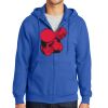 Tall Essential Fleece Full Zip Hooded Sweatshirt Thumbnail