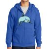 Tall Essential Fleece Full Zip Hooded Sweatshirt Tall Essential Fleece Full Zip Hooded Sweatshirt Thumbnail
