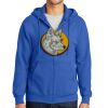 Tall Essential Fleece Full Zip Hooded Sweatshirt Tall Essential Fleece Full Zip Hooded Sweatshirt Thumbnail