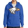 Tall Essential Fleece Full Zip Hooded Sweatshirt Thumbnail