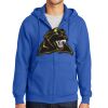 Tall Essential Fleece Full Zip Hooded Sweatshirt Thumbnail