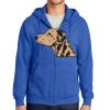 Tall Essential Fleece Full Zip Hooded Sweatshirt Tall Essential Fleece Full Zip Hooded Sweatshirt Thumbnail