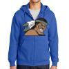 Tall Essential Fleece Full Zip Hooded Sweatshirt Tall Essential Fleece Full Zip Hooded Sweatshirt Thumbnail