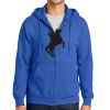 Tall Essential Fleece Full Zip Hooded Sweatshirt Tall Essential Fleece Full Zip Hooded Sweatshirt Thumbnail