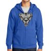 Tall Essential Fleece Full Zip Hooded Sweatshirt Thumbnail