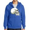 Tall Essential Fleece Full Zip Hooded Sweatshirt Thumbnail