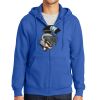 Tall Essential Fleece Full Zip Hooded Sweatshirt Thumbnail