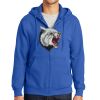 Tall Essential Fleece Full Zip Hooded Sweatshirt Thumbnail