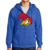 Tall Essential Fleece Full Zip Hooded Sweatshirt Thumbnail
