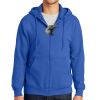 Tall Essential Fleece Full Zip Hooded Sweatshirt Thumbnail