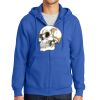 Tall Essential Fleece Full Zip Hooded Sweatshirt Thumbnail