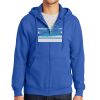Tall Essential Fleece Full Zip Hooded Sweatshirt Tall Essential Fleece Full Zip Hooded Sweatshirt Thumbnail