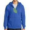 Tall Essential Fleece Full Zip Hooded Sweatshirt Thumbnail