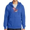 Tall Essential Fleece Full Zip Hooded Sweatshirt Thumbnail