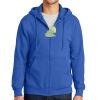 Tall Essential Fleece Full Zip Hooded Sweatshirt Thumbnail