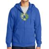 Tall Essential Fleece Full Zip Hooded Sweatshirt Thumbnail