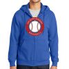 Tall Essential Fleece Full Zip Hooded Sweatshirt Thumbnail