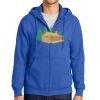 Tall Essential Fleece Full Zip Hooded Sweatshirt Thumbnail