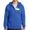 Tall Essential Fleece Full Zip Hooded Sweatshirt Thumbnail