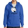 Tall Essential Fleece Full Zip Hooded Sweatshirt Thumbnail