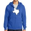 Tall Essential Fleece Full Zip Hooded Sweatshirt Tall Essential Fleece Full Zip Hooded Sweatshirt Thumbnail
