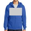 Tall Essential Fleece Full Zip Hooded Sweatshirt Thumbnail