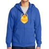 Tall Essential Fleece Full Zip Hooded Sweatshirt Thumbnail