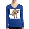 Women's Long Sleeve PosiCharge ® Competitor V Neck Tee Thumbnail
