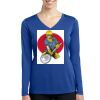 Women's Long Sleeve PosiCharge ® Competitor V Neck Tee Thumbnail