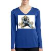 Women's Long Sleeve PosiCharge ® Competitor V Neck Tee Thumbnail